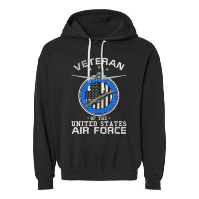 Veteran Of The United States U.S Military Garment-Dyed Fleece Hoodie