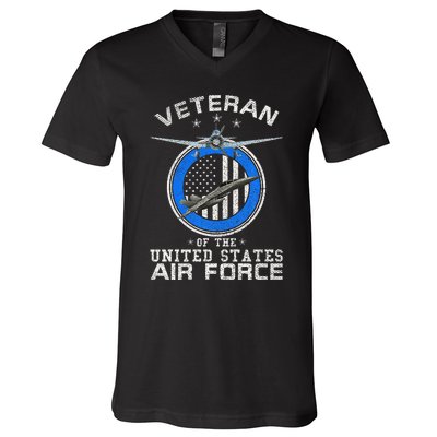 Veteran Of The United States U.S Military V-Neck T-Shirt