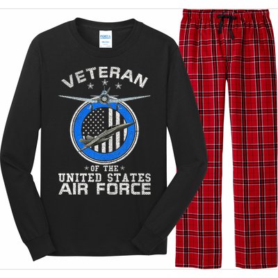 Veteran Of The United States U.S Military Long Sleeve Pajama Set