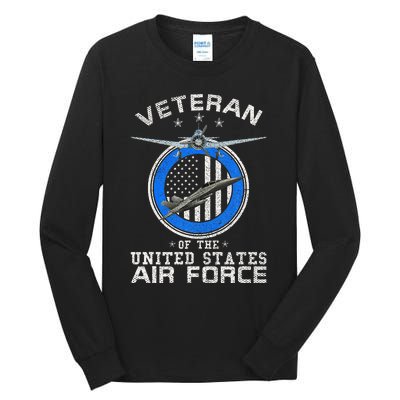 Veteran Of The United States U.S Military Tall Long Sleeve T-Shirt