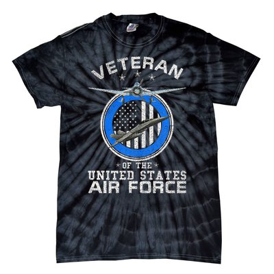 Veteran Of The United States U.S Military Tie-Dye T-Shirt