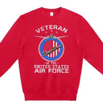 Veteran Of The United States U.S Military Premium Crewneck Sweatshirt