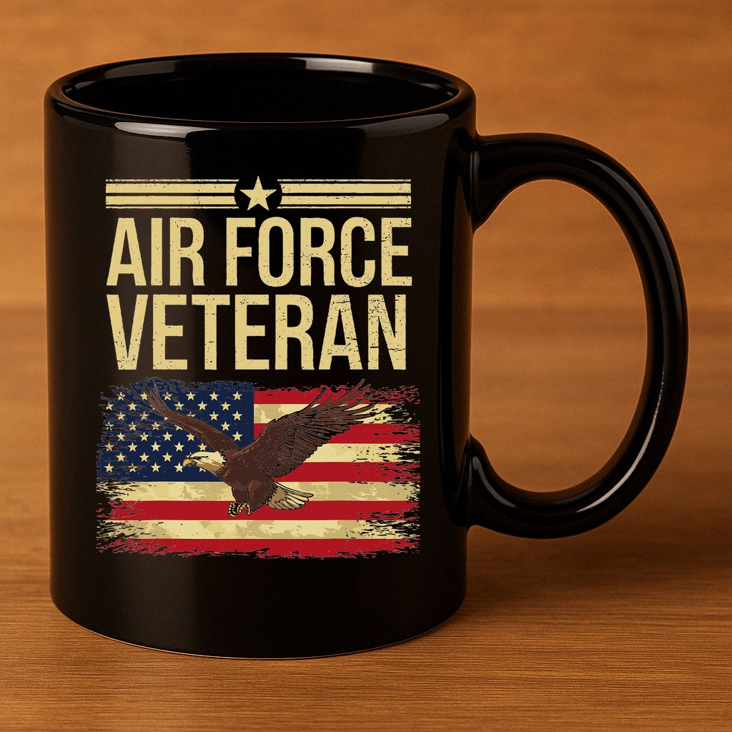 Veteran Of The United States Us 11oz C Handle Ceramic Mug