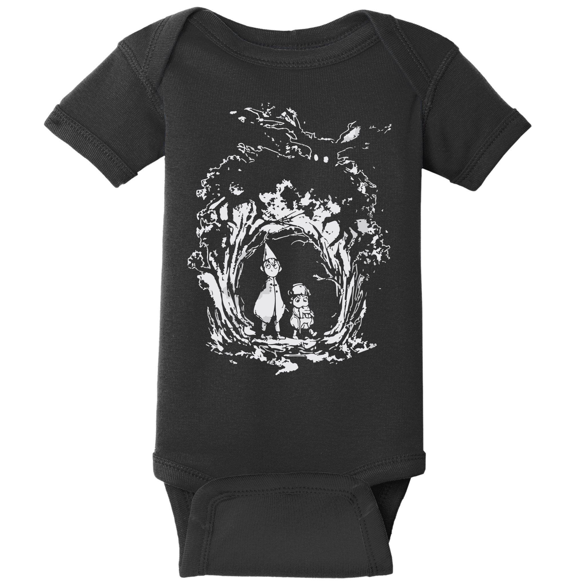 Vintage Over The Garden Wall Halloween Pottsfield Baby Bodysuit