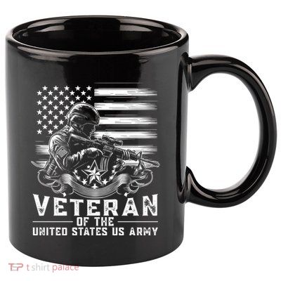 Veteran Of The United States Usa Army Patriotic 11oz C Handle Ceramic Mug