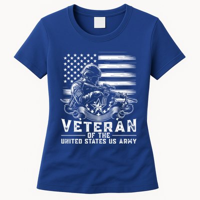 Veteran Of The United States Usa Army Patriotic Womens T-Shirt