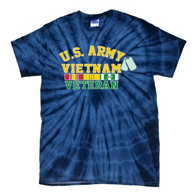 Veteran Of The United States Army Camouflage Us Flag Gift Tie-Dye T-Shirt