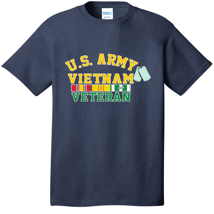 Veteran Of The United States Army Camouflage Us Flag Gift T-Shirt