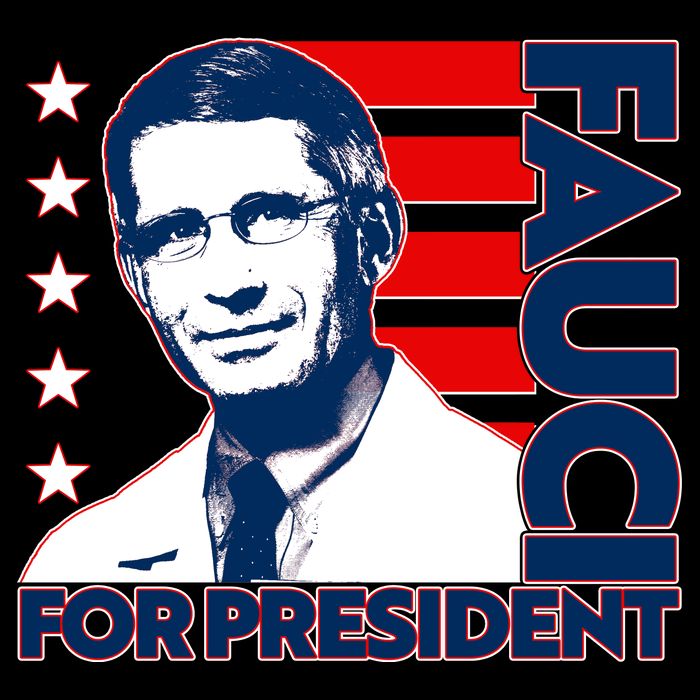 Vote Dr Fauci For President Cooling Performance Crew T-Shirt