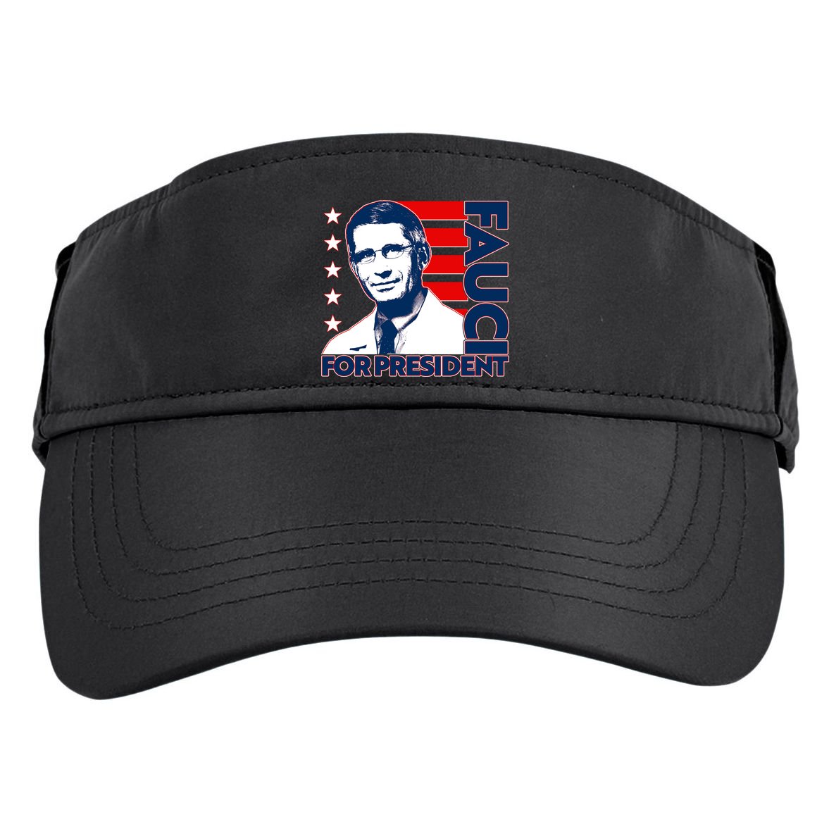 Vote Dr Fauci For President Adult Drive Performance Visor