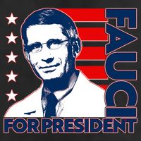 Vote Dr Fauci For President Adult Drive Performance Visor