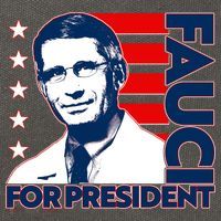 Vote Dr Fauci For President Cotton Canvas Backpack
