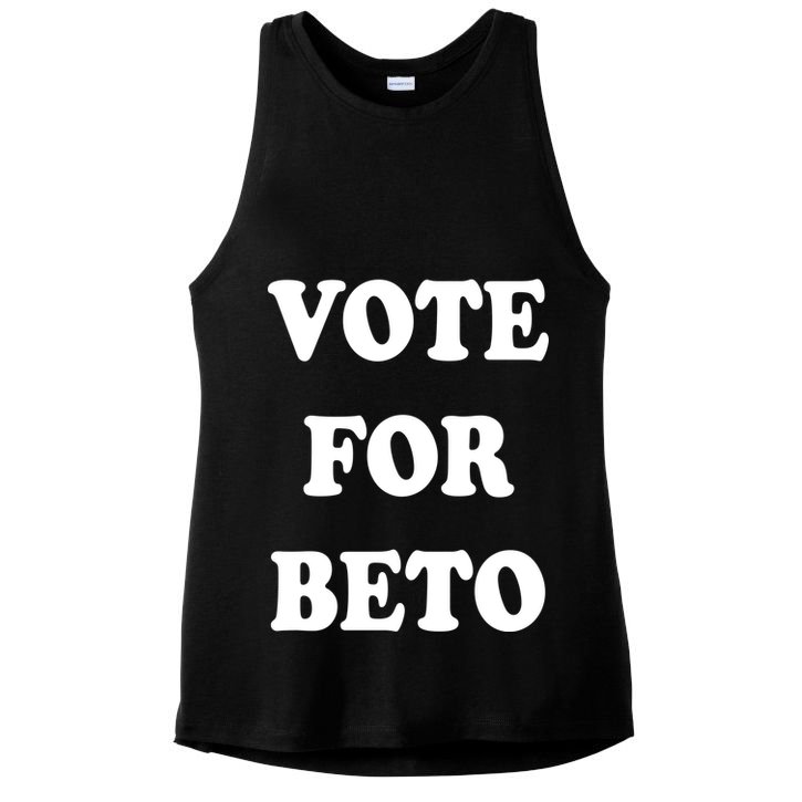 Vote For Beto Ladies PosiCharge Tri-Blend Wicking Tank