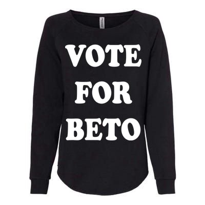 Vote For Beto Womens California Wash Sweatshirt