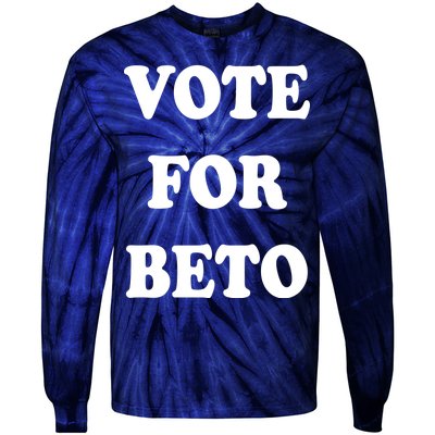 Vote For Beto Tie-Dye Long Sleeve Shirt