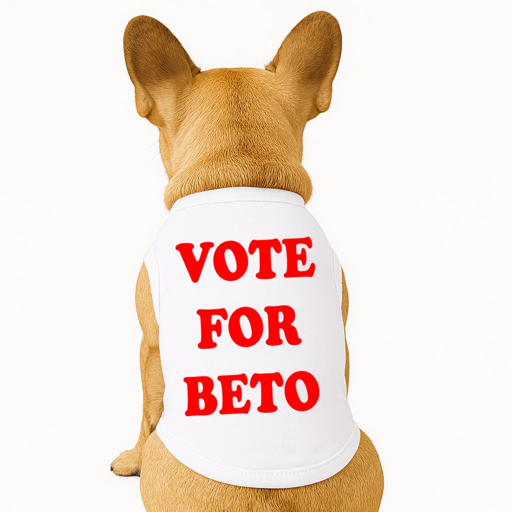 Vote For Beto Doggie Tank