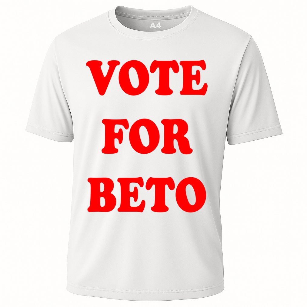 Vote For Beto Cooling Performance Crew T-Shirt