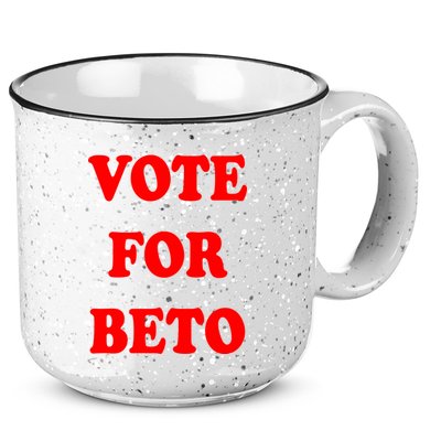 Vote For Beto 15oz Campfire Ceramic Mug