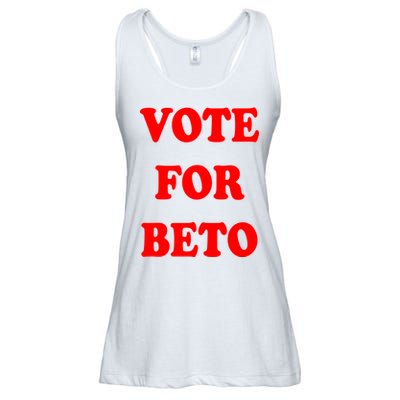 Vote For Beto Ladies Essential Flowy Tank