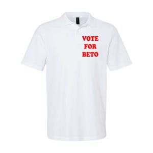 Vote For Beto Softstyle Adult Sport Polo