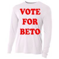 Vote For Beto Cooling Performance Long Sleeve Crew