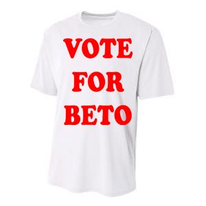 Vote For Beto Performance Sprint T-Shirt