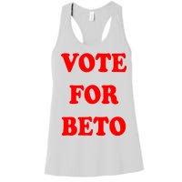 Vote For Beto Women's Racerback Tank