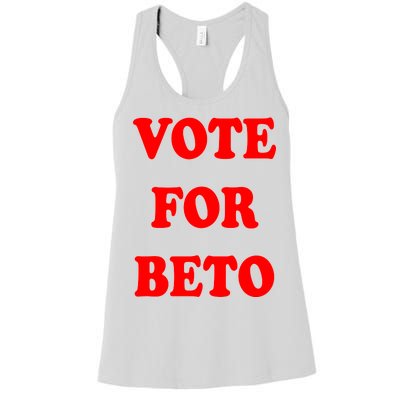 Vote For Beto Women's Racerback Tank