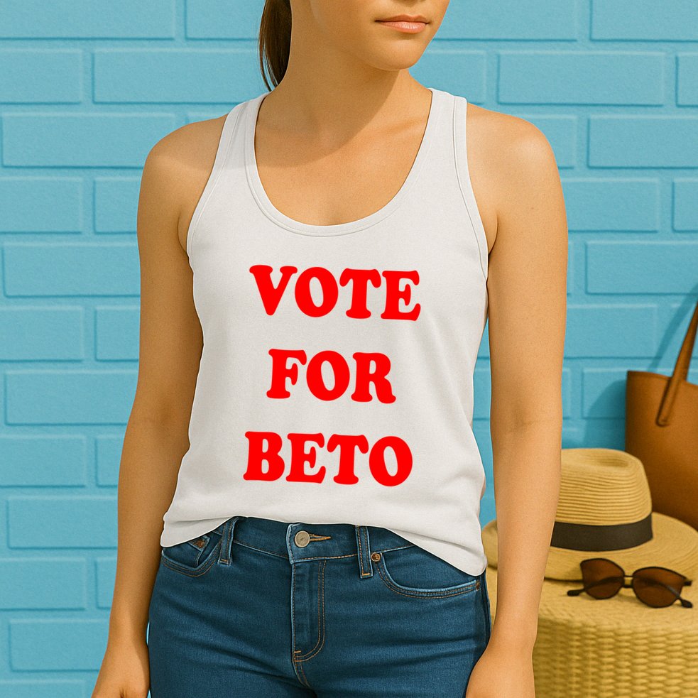 Vote For Beto Womens Tank Top