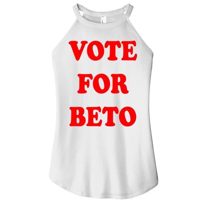 Vote For Beto Women's Perfect Tri Rocker Tank