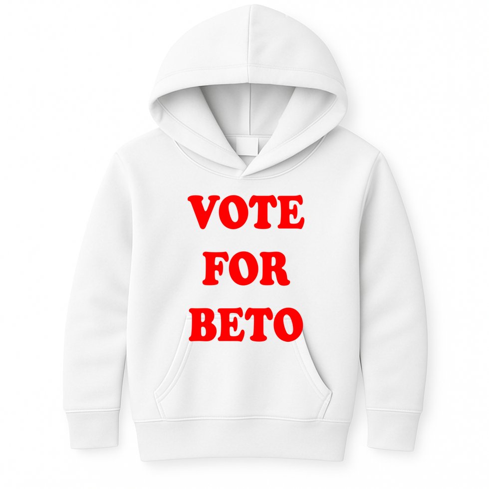 Vote For Beto Kids Hoodie