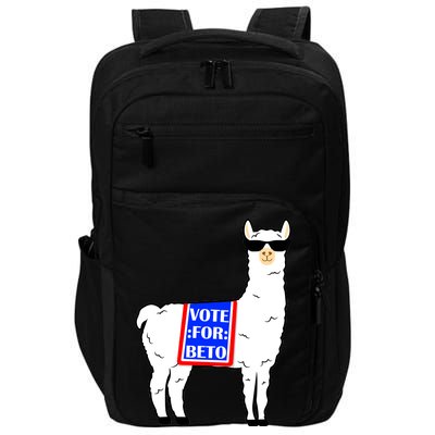 Vote For Beto Llama Impact Tech Backpack