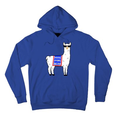 Vote For Beto Llama Hoodie