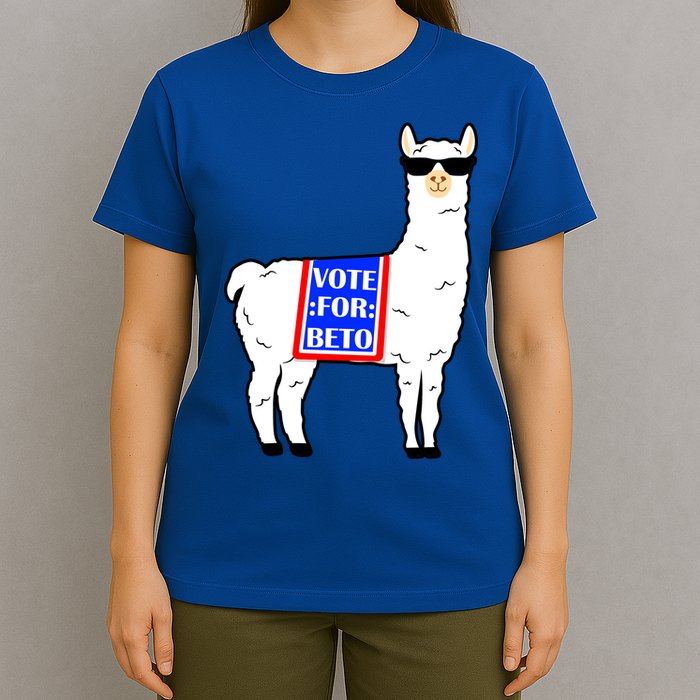 Vote For Beto Llama T-Shirt