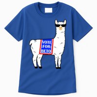 Vote For Beto Llama Tall T-Shirt