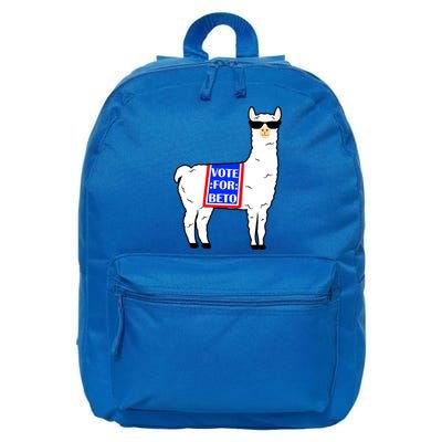 Vote For Beto Llama 16 in Basic Backpack