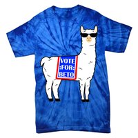 Vote For Beto Llama Tie-Dye T-Shirt