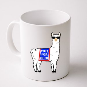 Vote For Beto Llama Coffee Mug