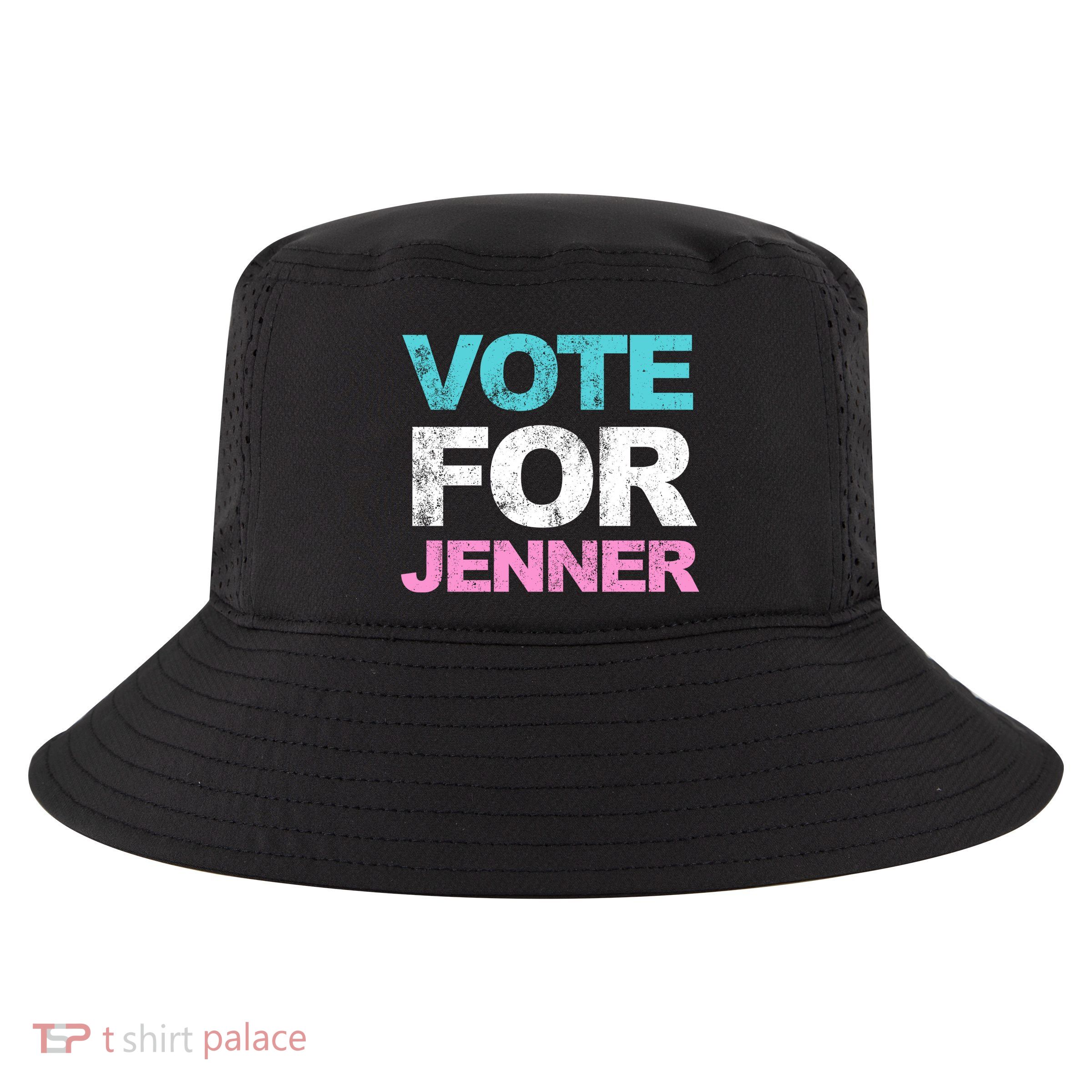 Vote For Jenner California Governor Cool Comfort Performance Bucket Hat