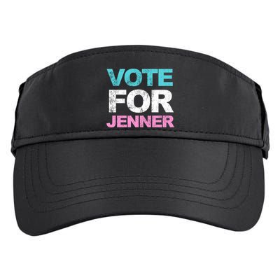 Vote For Jenner California Governor Adult Drive Performance Visor