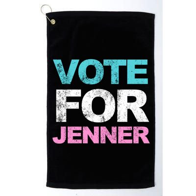 Vote For Jenner California Governor Golf Towel