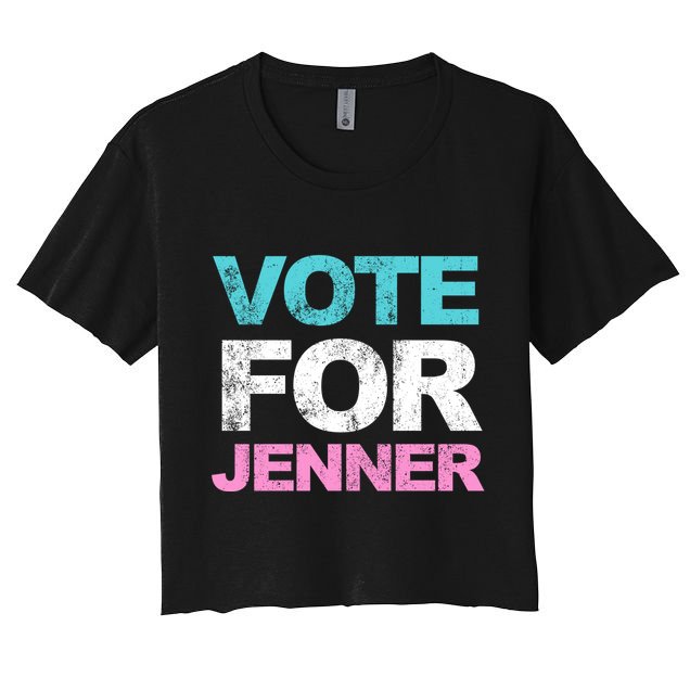 Vote For Jenner California Governor Crop Top