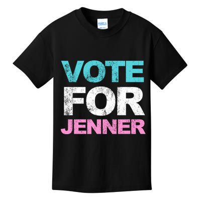 Vote For Jenner California Governor Kids T-Shirt