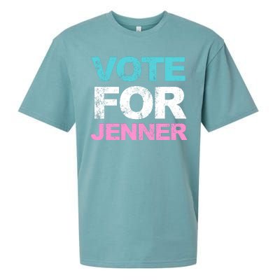 Vote For Jenner California Governor Sueded Cloud Jersey T-Shirt