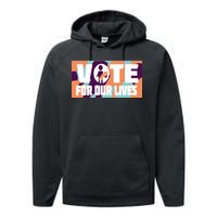 Vote For Our Lives Performance Fleece Hoodie