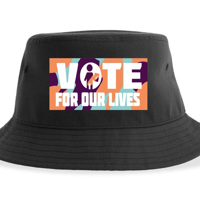 Vote For Our Lives Sustainable Bucket Hat