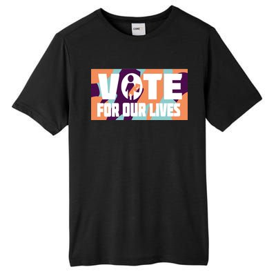 Vote For Our Lives Tall Fusion ChromaSoft Performance T-Shirt