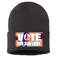 Vote For Our Lives Sustainable Knit Beanie