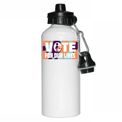 Vote For Our Lives Aluminum Water Bottle