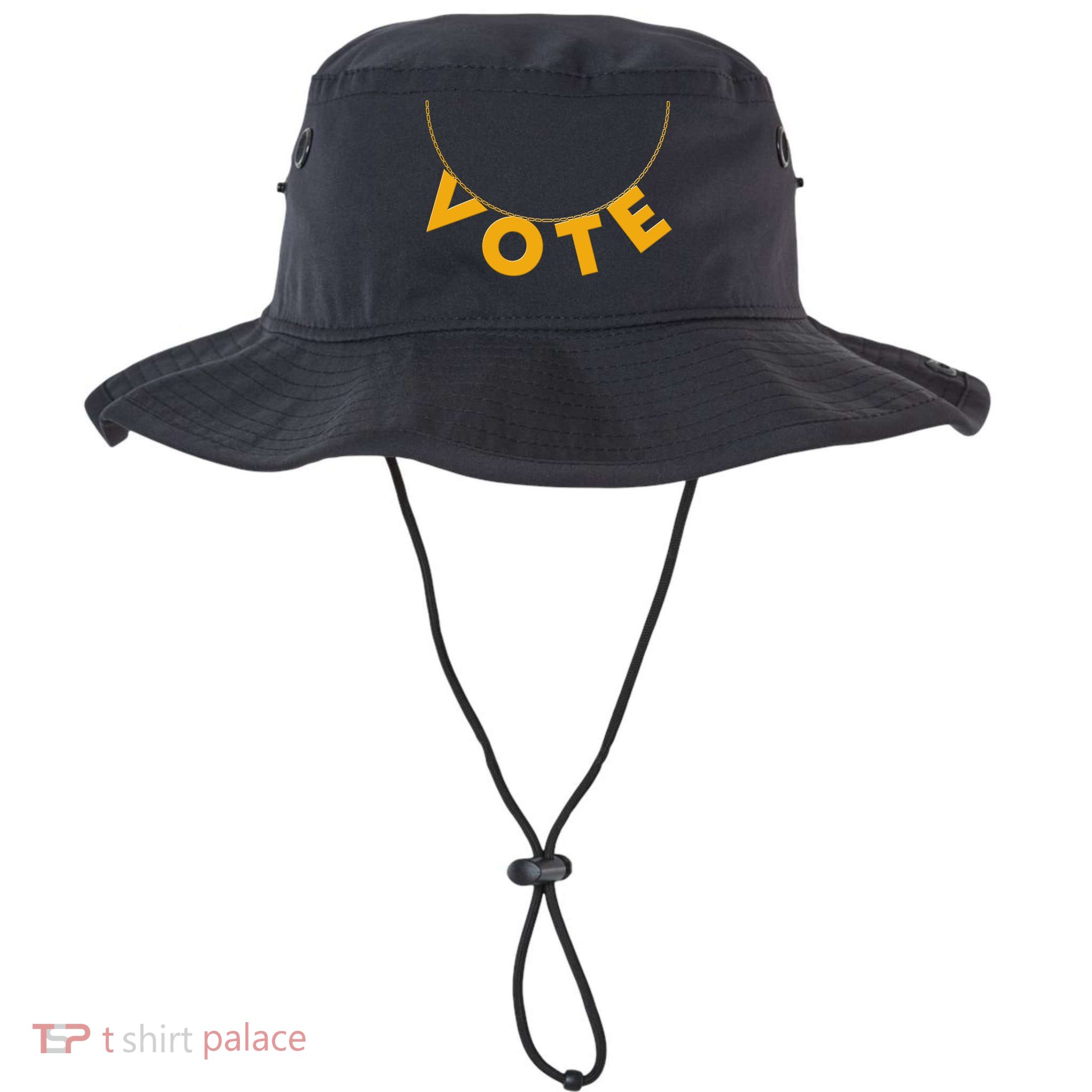 VOTE Gold Chain Necklace 2020 Election Legacy Cool Fit Booney Bucket Hat